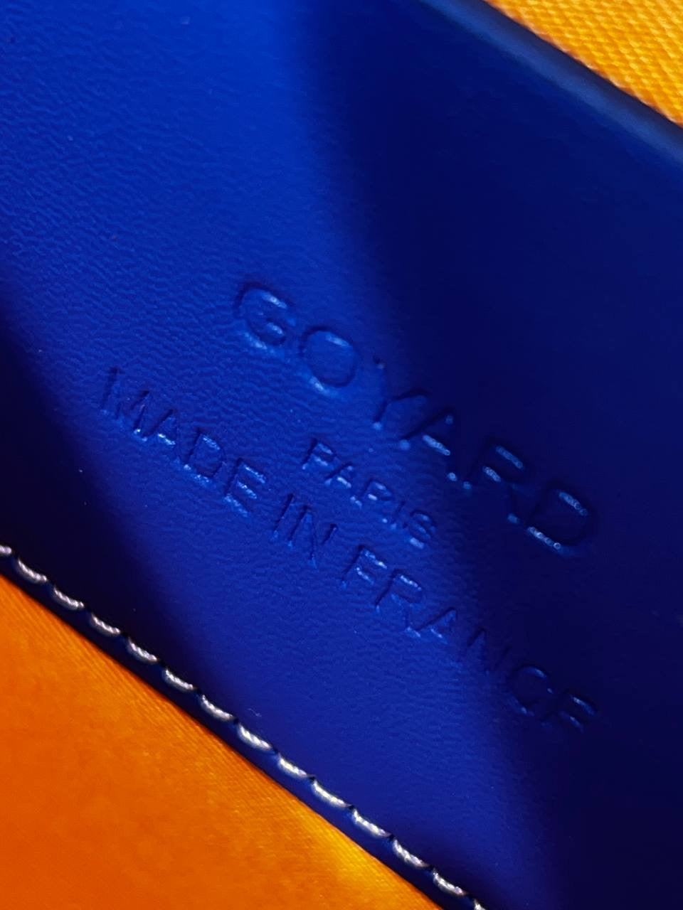 Bag Goyard navy blue