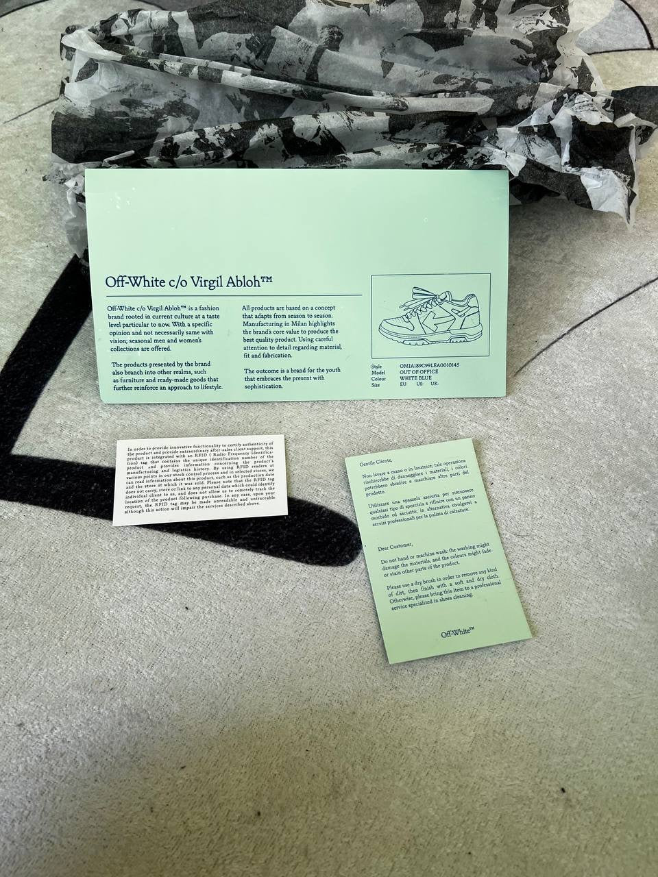 Sneakers Off-White 40 size